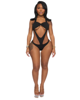 ZUMA CUT OUT MONOKINI (BLACK)