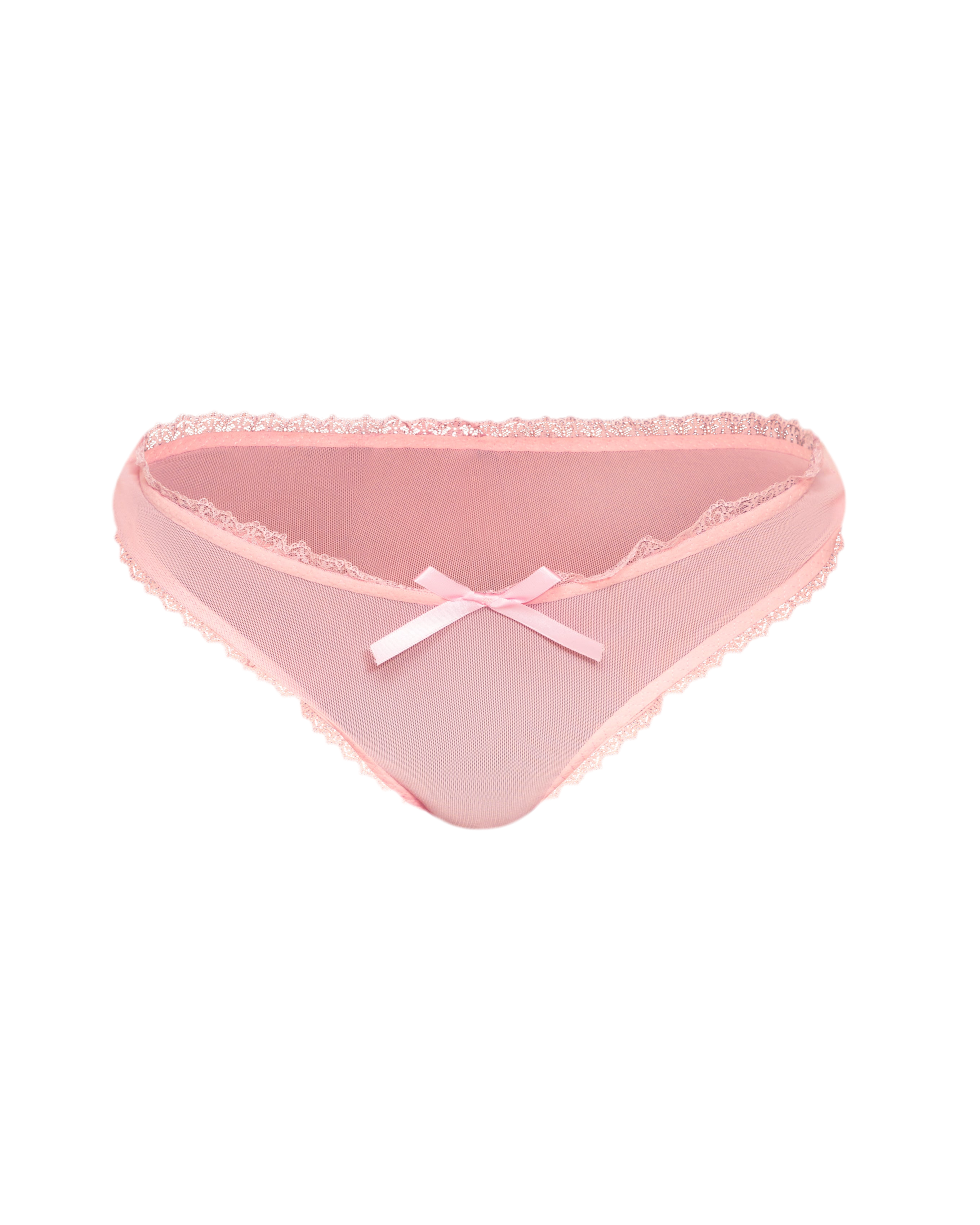 LOVE ME NOT MESH PANTY (BABY PINK)