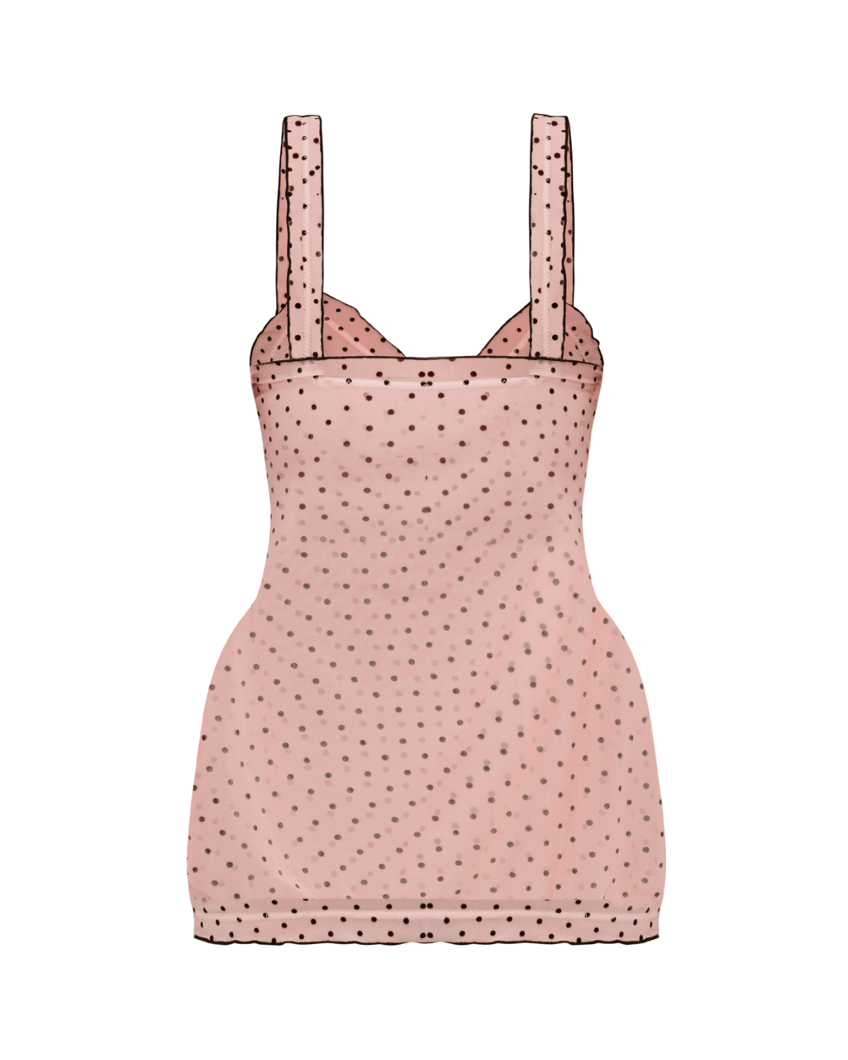 BUSTIER NIGHT CAP MINI DRESS (BABY PINK)