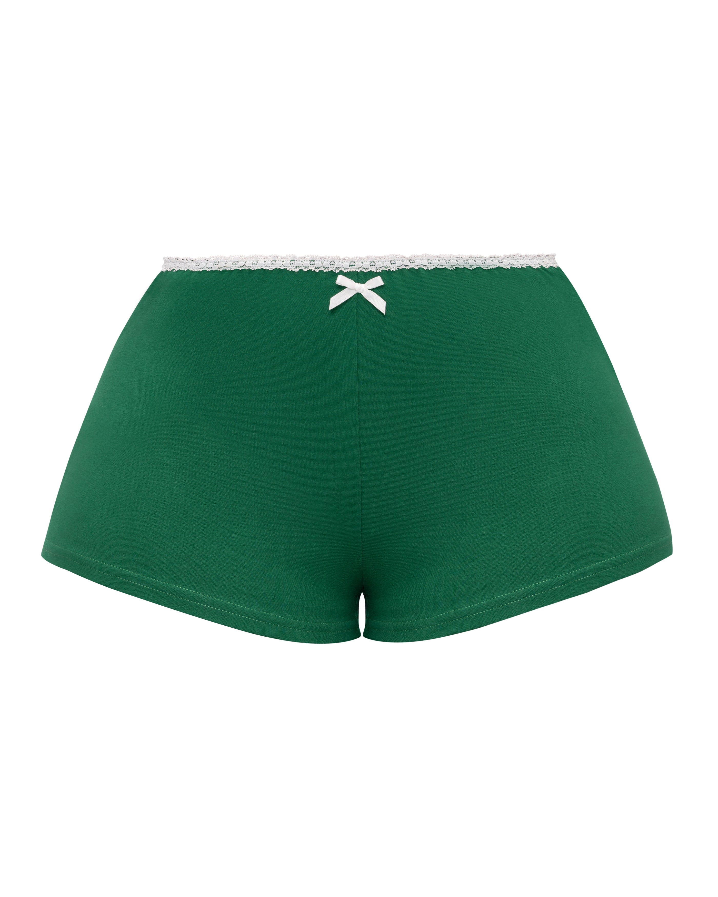 SANTA BABY MINI SHORTS (GREEN)