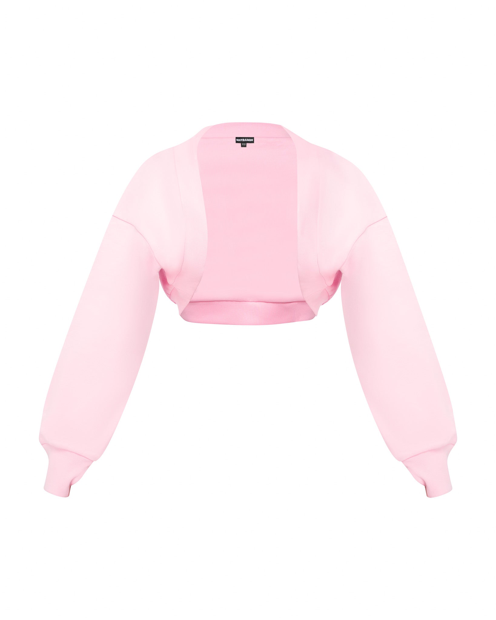 OVERSIZED CROPPED GYM SHRUG (PINK)