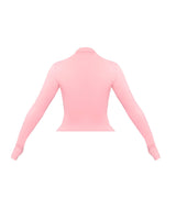 SEAMLESS ZIP UP JACKET (PINK)